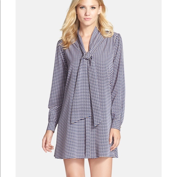CeCe Dresses & Skirts - CeCe by Cynthia Steffe Aleah TieNeck Pleat Dress